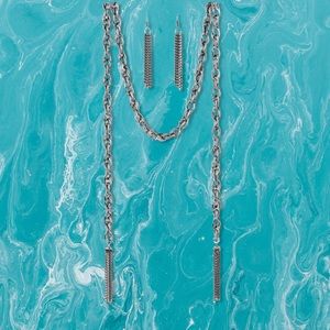 Paparazzi SCARFed for Attention Necklace in Black